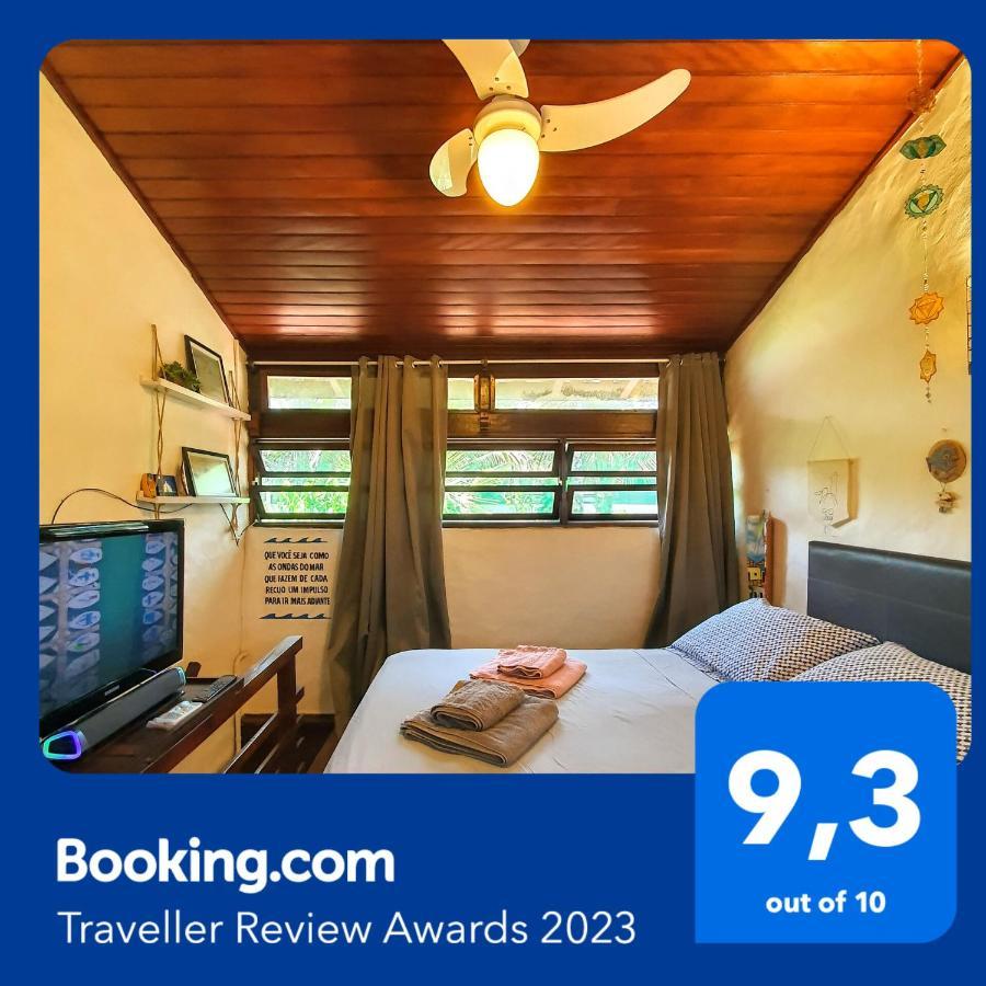 Chale Rustico E Charmoso Na Praia Para Casal! Apartamento Ubatuba Exterior foto